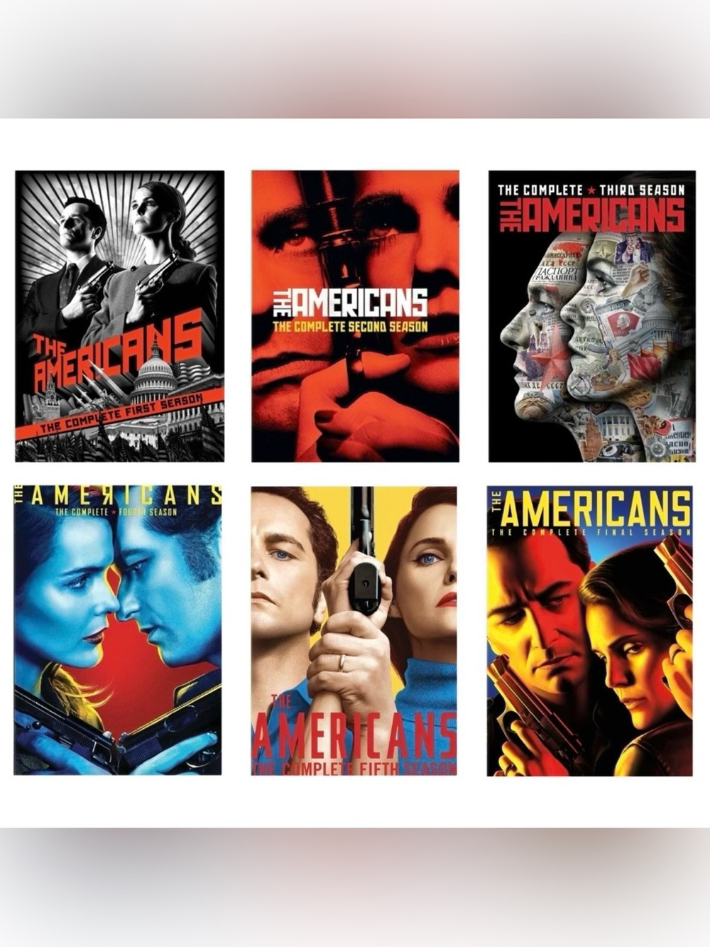 The Americans: The Complete Series (DVD, 2018, 23-Disc Set)